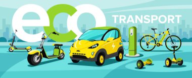 Rikitikitao. Eco transporte [Illustration]. Depositphotos.